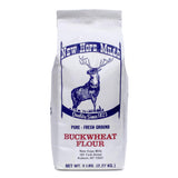 New Hope Mills Whole Buckwheat Flour, Pure Fresh Ground, Non-GMO, USA Grown, Rich Nutty Flavor, 5 lb Bag