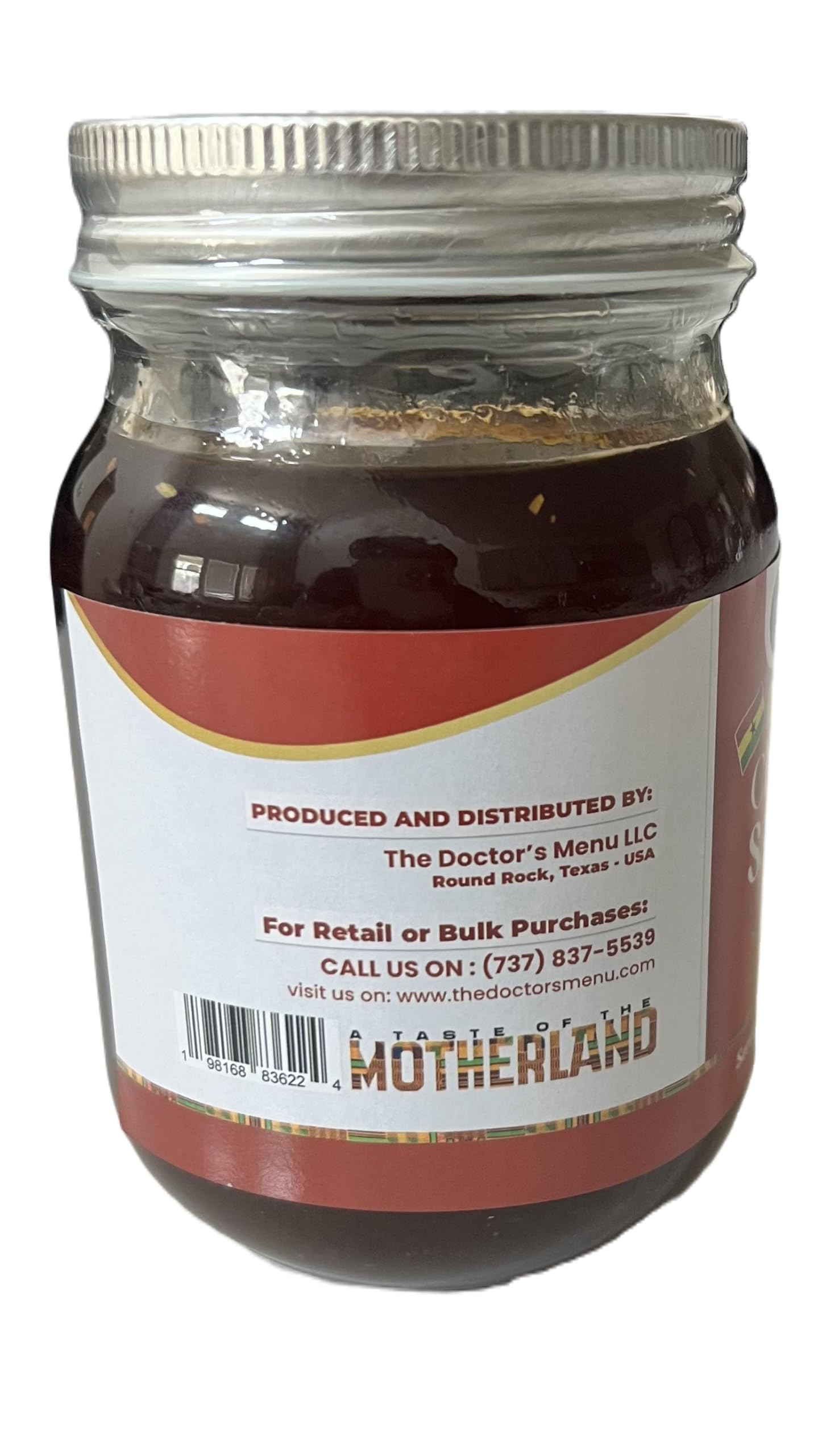 All Natural Shito: The Doctor's Menu Chilli Sauce, Original Authentic Shito. Fully Loaded With Shrimps and Herrings. A Taste of The Motherland, Ghana