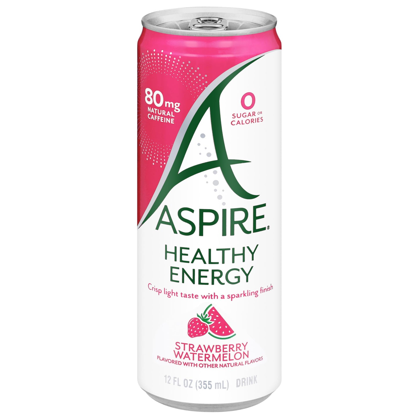 Aspire, RTD Tea Strawberry Watermelon Single, 12 Fl Oz