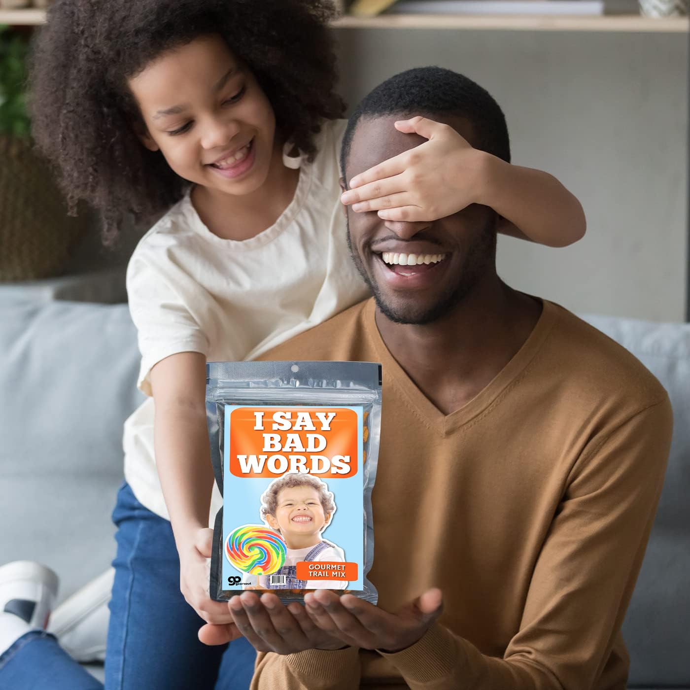 I Say Bad Words Gourmet Trail Mix Blend Spicy Food Gift for Potty Mouths Funny Gag Gift for Women and Men Adult Easter Basket Filler Teens Stocking