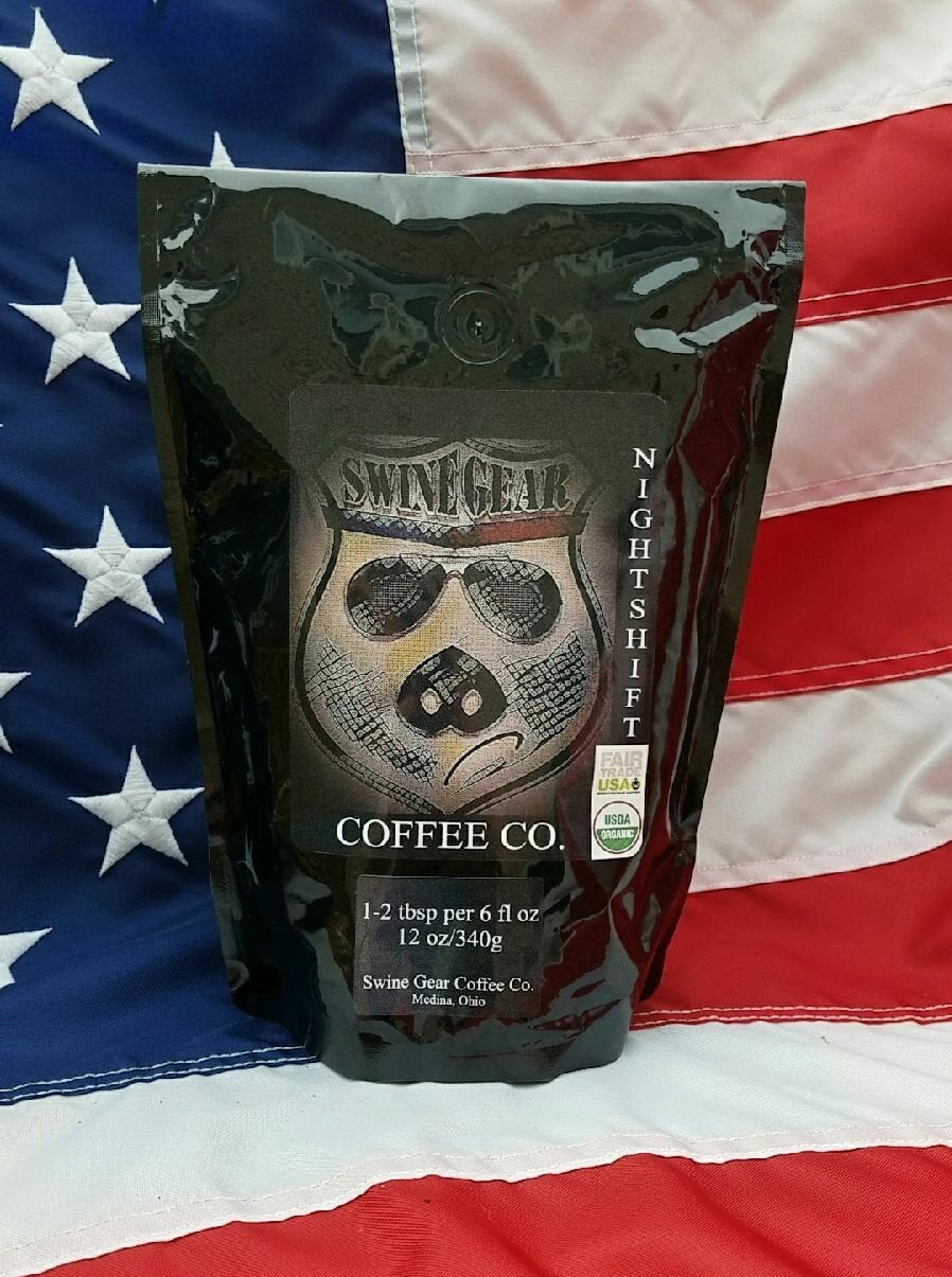 Swine Gear Coffee Nightshift Blend (Ground) Auto Drip