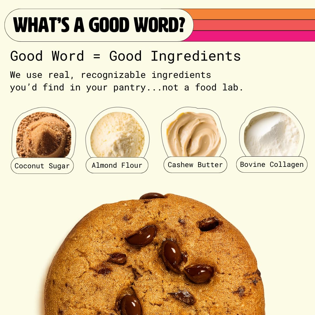 Good Word Chocolate Chip Protein Cookie, 1.69 OZ
