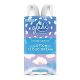 Glade Air Freshener, Room Spray, Cotton Cloud Dream, 8.3 Oz, 2 Count