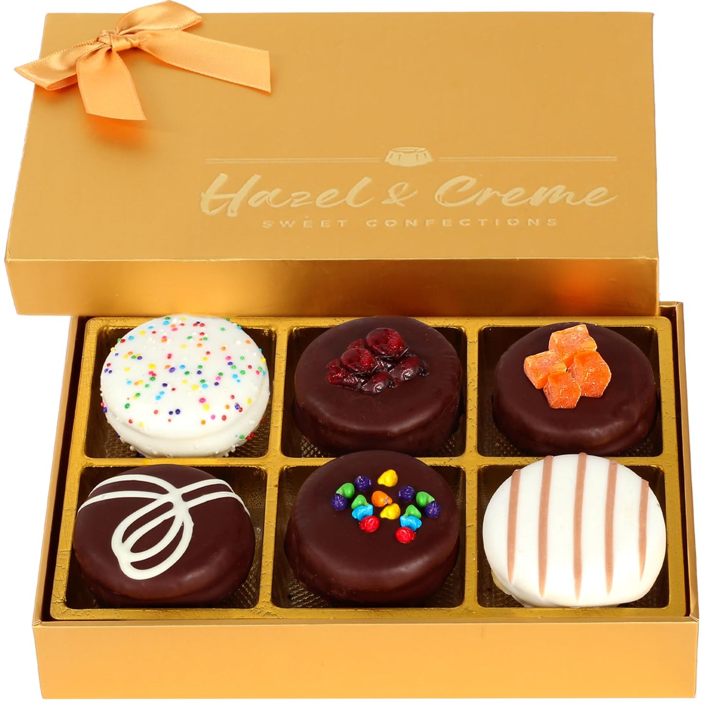 Graduation Cookie Gift Basket - Father's Day Gourmet Dark Chocolate Cookies Gift Box - Birthday Treat - Nurse & Teacher Appreciation, Corporate