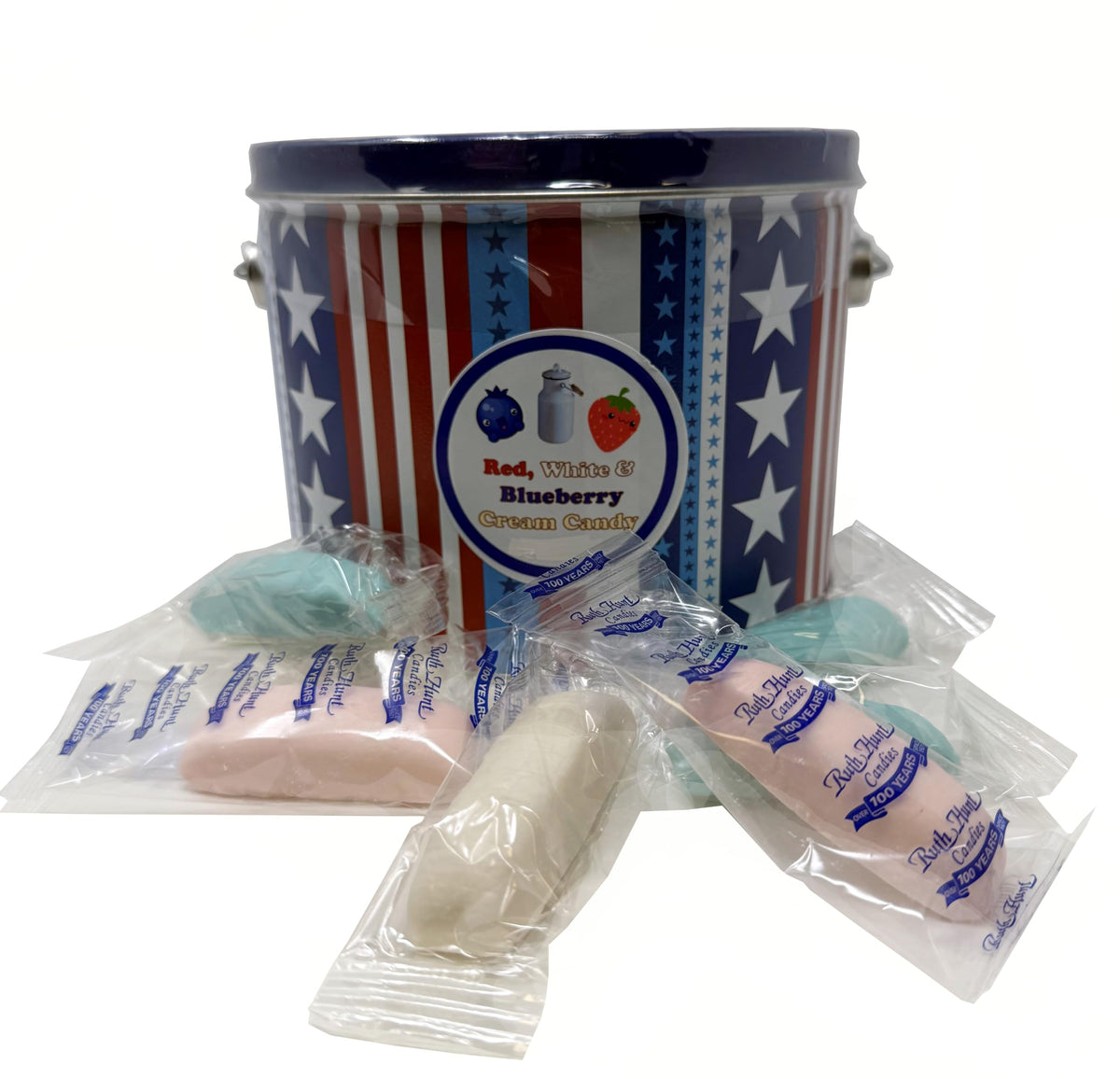 Ruth Hunt Candy 2lb (32oz) Mixed Original Kentucky Pulled Cream Candy
