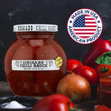 Homade Chili Sauce 12 oz Bottle - Sweet & Tangy Tomato-Based Condiment for Meatballs, Meatloaf Glaze, Cocktail Sauce, Burgers & Dipping; Classic
