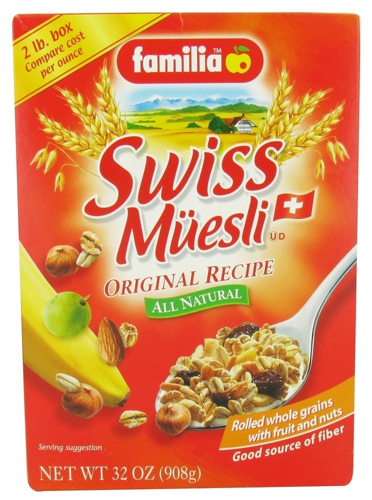 Familia - Swiss Muesli All Natural Original Recipe - 32 oz