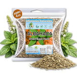 Albahaca Seca para Té y Condimento(Dried Basil Leaves - 4 oz (113 g) - 100% Natural, Non-GMO, Vegan - Loose Leaf for Tea & Seasoning - Aromatic