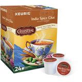 Celestial Seasonings® Single-Serve K-Cup® Pods, Original India Spice Chai Tea, Box Of 24
