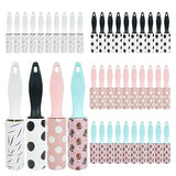 40 Pcs Mini Lint Roller, Lint Roller for Travel Size Sticky Removing Tool House Essentials for Pet Hair Removal Travel Clothes Gifts Bags Furniture