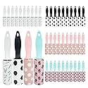 40 Pcs Mini Lint Roller, Lint Roller for Travel Size Sticky Removing Tool House Essentials for Pet Hair Removal Travel Clothes Gifts Bags Furniture