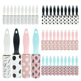 40 Pcs Mini Lint Roller, Lint Roller for Travel Size Sticky Removing Tool House Essentials for Pet Hair Removal Travel Clothes Gifts Bags Furniture