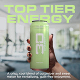 3D Sugar Free Energy Drink, Cucumber Melon, 16oz Cans, 12 Pack