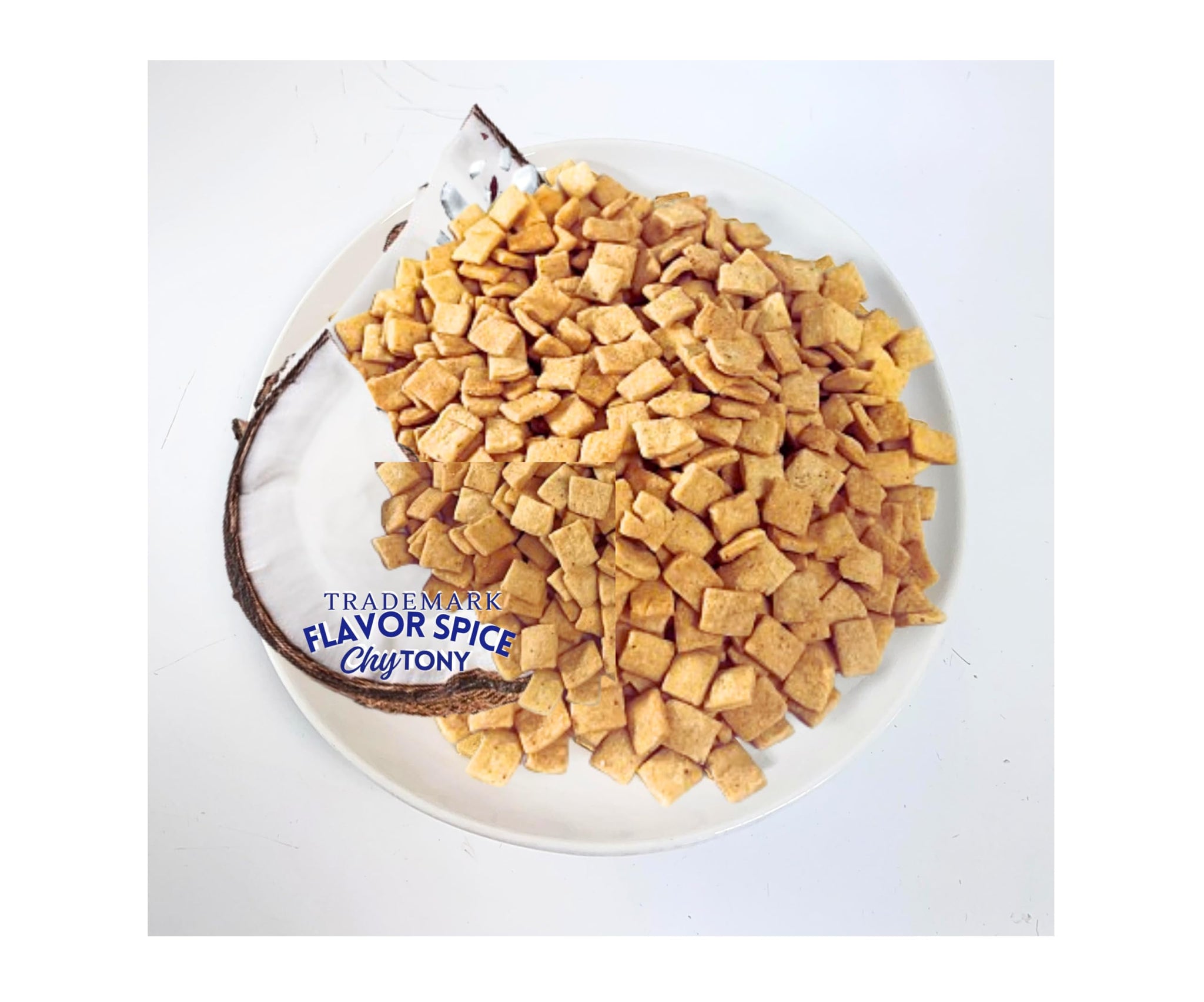 CHIN CHIN - (8oz, Crunchy, Milky and Coconut Delicious Snack)