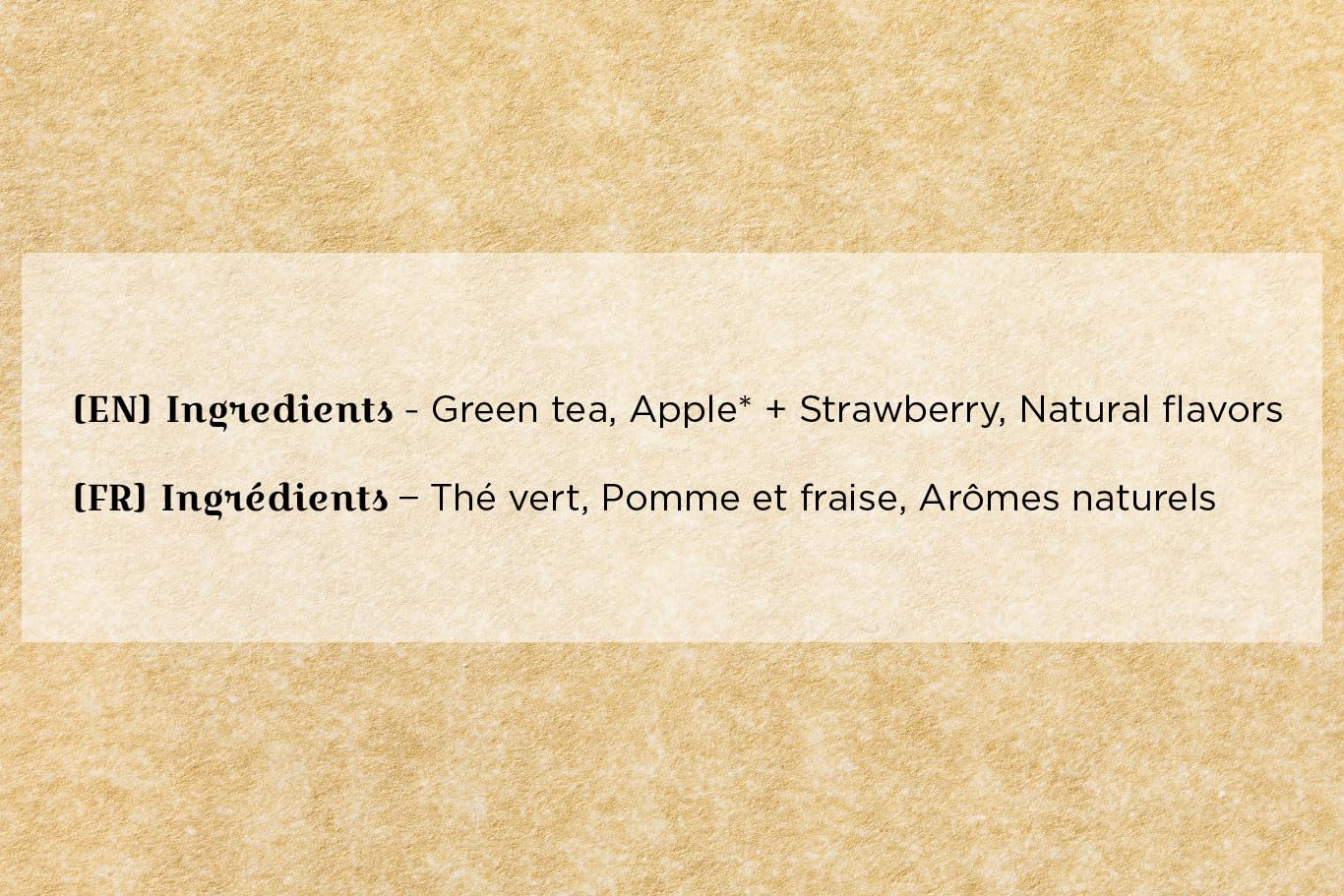 Denise's Fine Tea, USDA Organic, Long Island Strawberry, Flavored Green Tea, High Antioxidant, Loose Leaf (100g), Kosher, Vegan, Ethically Sourced