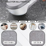 Fabric Shaver, Lint Remover, Rechargeable Lint Shaver with Durable Sharp Blades for Clothes & Upholstery - USB Charging Cable Included