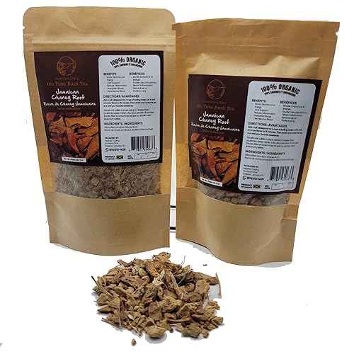 Jamaican Chaney Root - 4oz (2oz x 2-Pack) - Wildcrafted Loose Roots for Traditional Herbal Infusions & Culinary Use - Inspired Gems