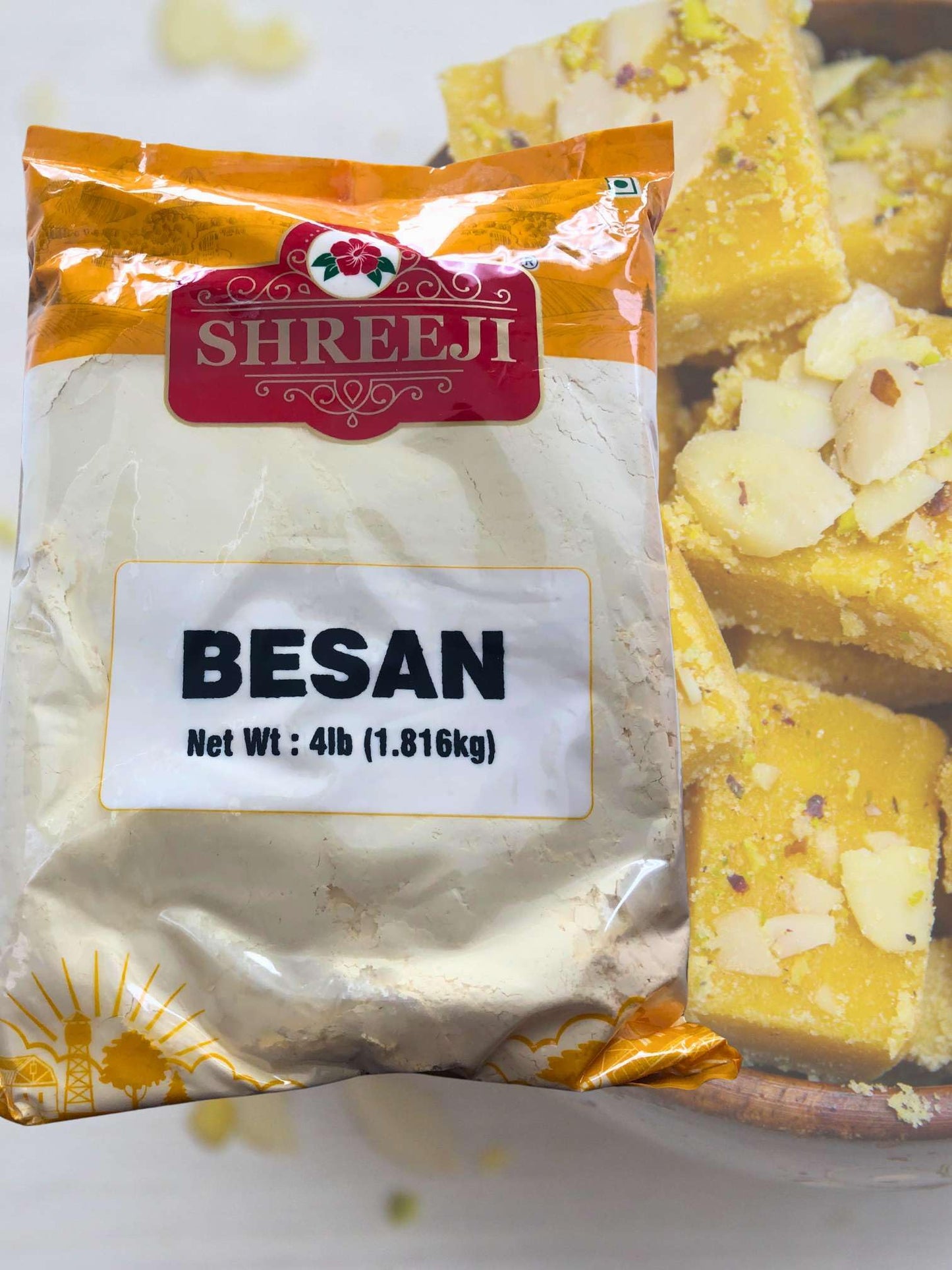 Besan Flour 1.81 Kg (4lb) *Chickpea flour*|