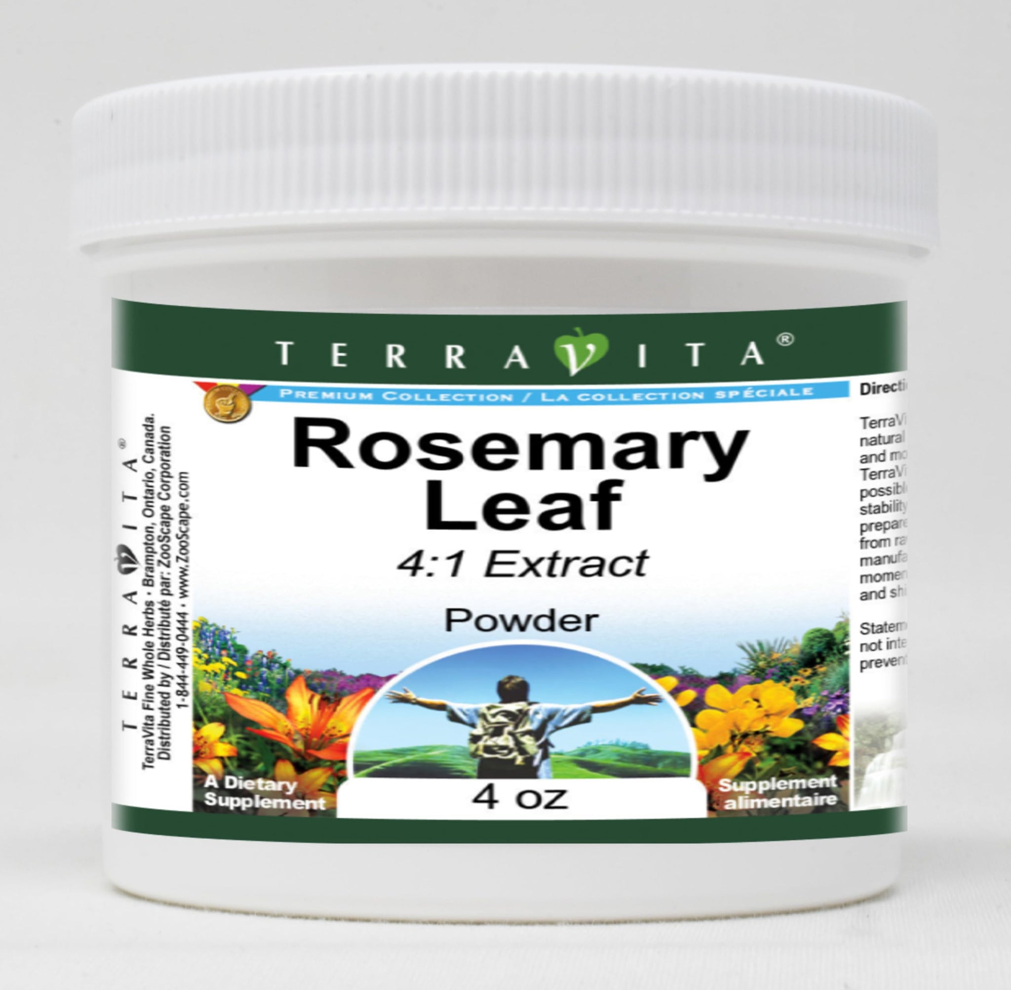 Rosemary Leaf 4:1 Extract Powder (4 oz, ZIN: 521979)