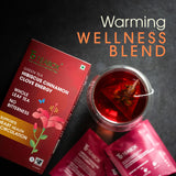 Teabox Premium Darjeeling Green Tea With Dried Hibiscus | 100% Whole Leaf & 0% Bitterness | Green Tea From The Himalayas | 25 Tea Bags (Low Caffeine)