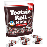 Tootsie Roll Chocolate Minis Chewy Candy, 5 lbs.