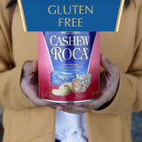 Brown & Haley CASHEW ROCA Canister, Individually Wrapped Buttercrunch Toffee with Cashews, 10 Ounces (Pack of 1)