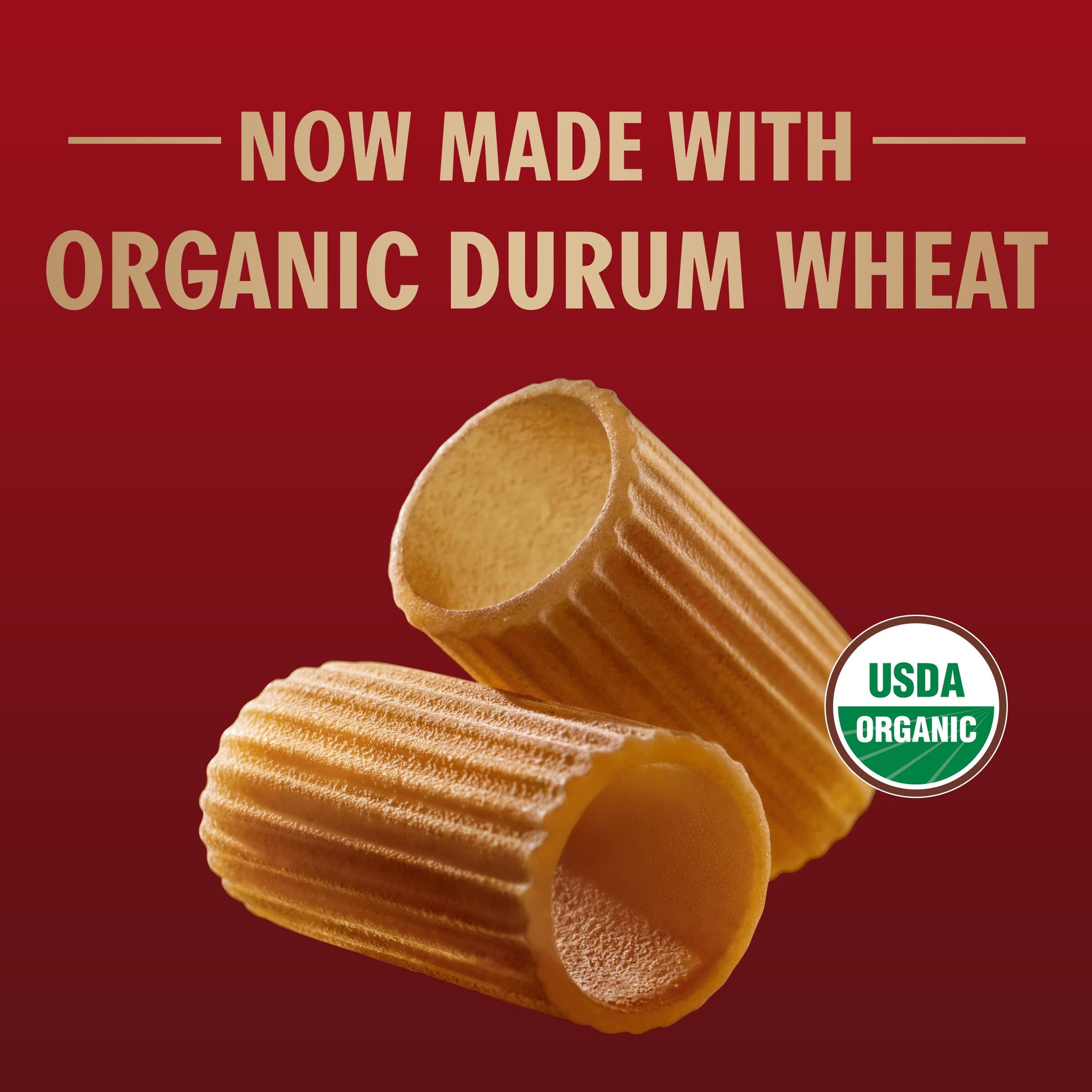 Barilla Al Bronzo Organic Mezzi Rigatoini, 16 oz