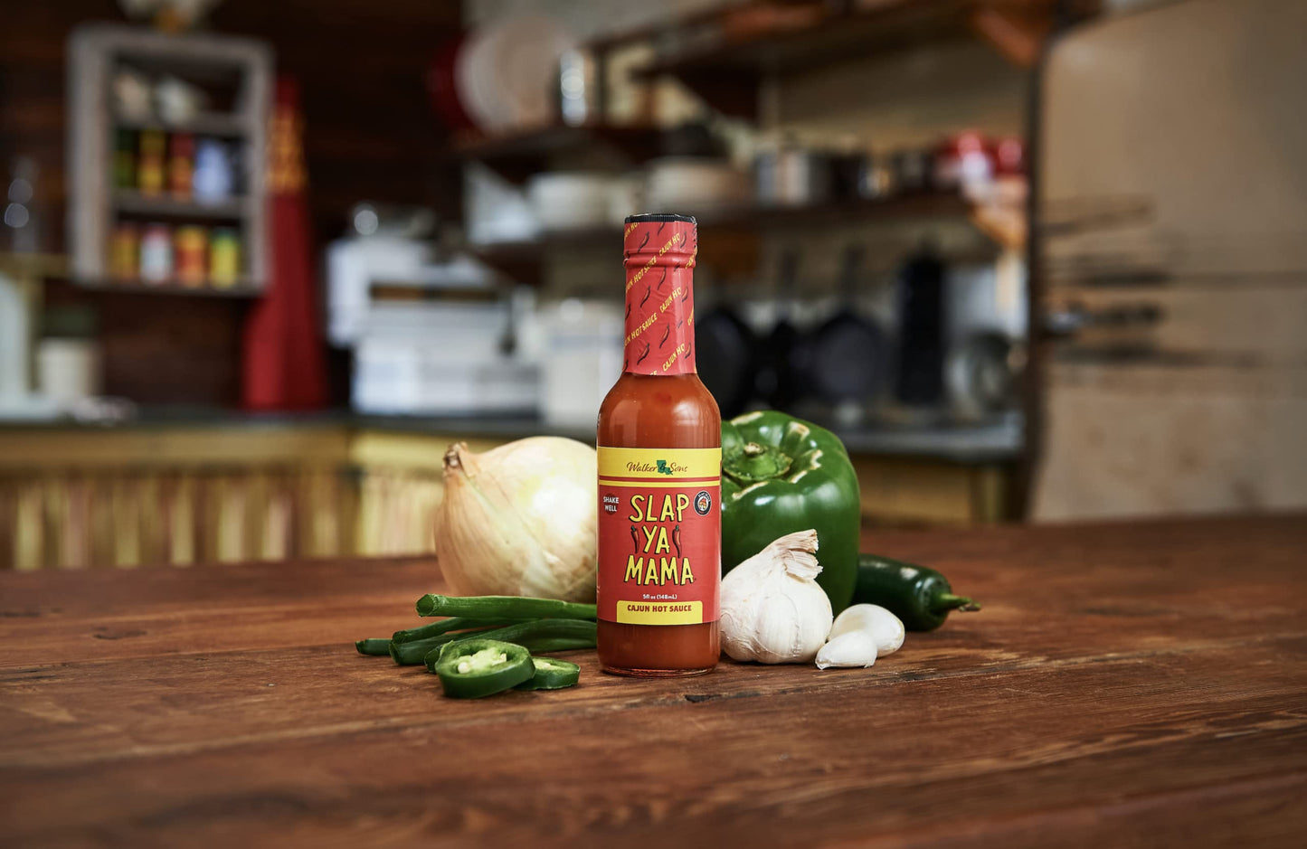Slap Ya Mama Louisiana Style Hot Sauce, Cajun Hot Flavor, 5 Ounce