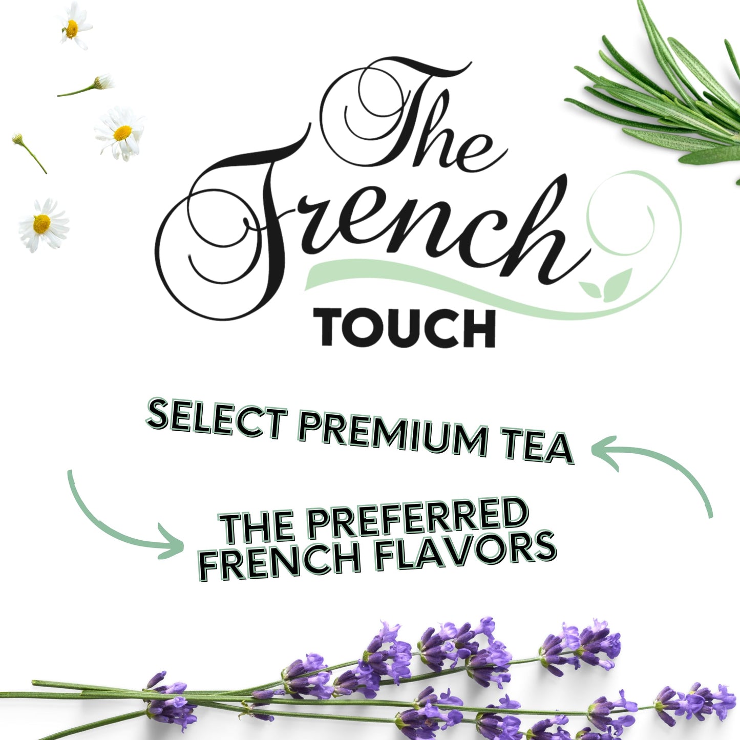 The French Touch Lemon Verbena Tea ORGANIC | 1.8g x 30 Pyramid Bags | 100% Certified USDA Organic | Plant based tea bags | Select Premium Tea (Lemon