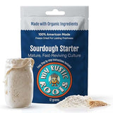 MY RUSTIC ROOTS Mature Sourdough Starter Culture - All Natural & Organic Sourdough Bread Starter - Beginner Friendly - Perfect for Baking Delicious