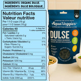Aqua Veggies Organic Dulse Whole Leaf - Sun-Dried Atlantic Seaweed from Bay of Fundy - Iodine-Rich Vegan Superfood - B6, B12, Iron, Calcium, Magnesium