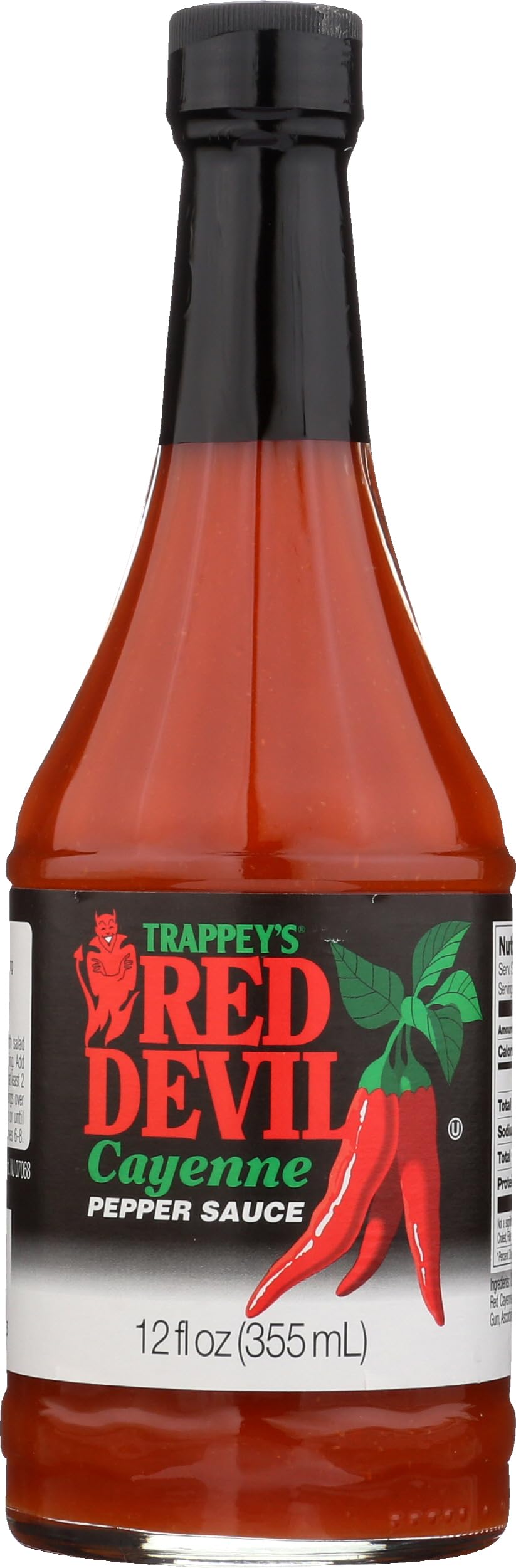 Trappeys, Sauce Red Devil, 12 Fl Oz