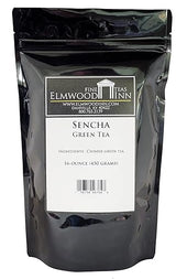 Elmwood Inn Fine Teas, Chinese Sencha Green Tea, 16-Ounce Pouch