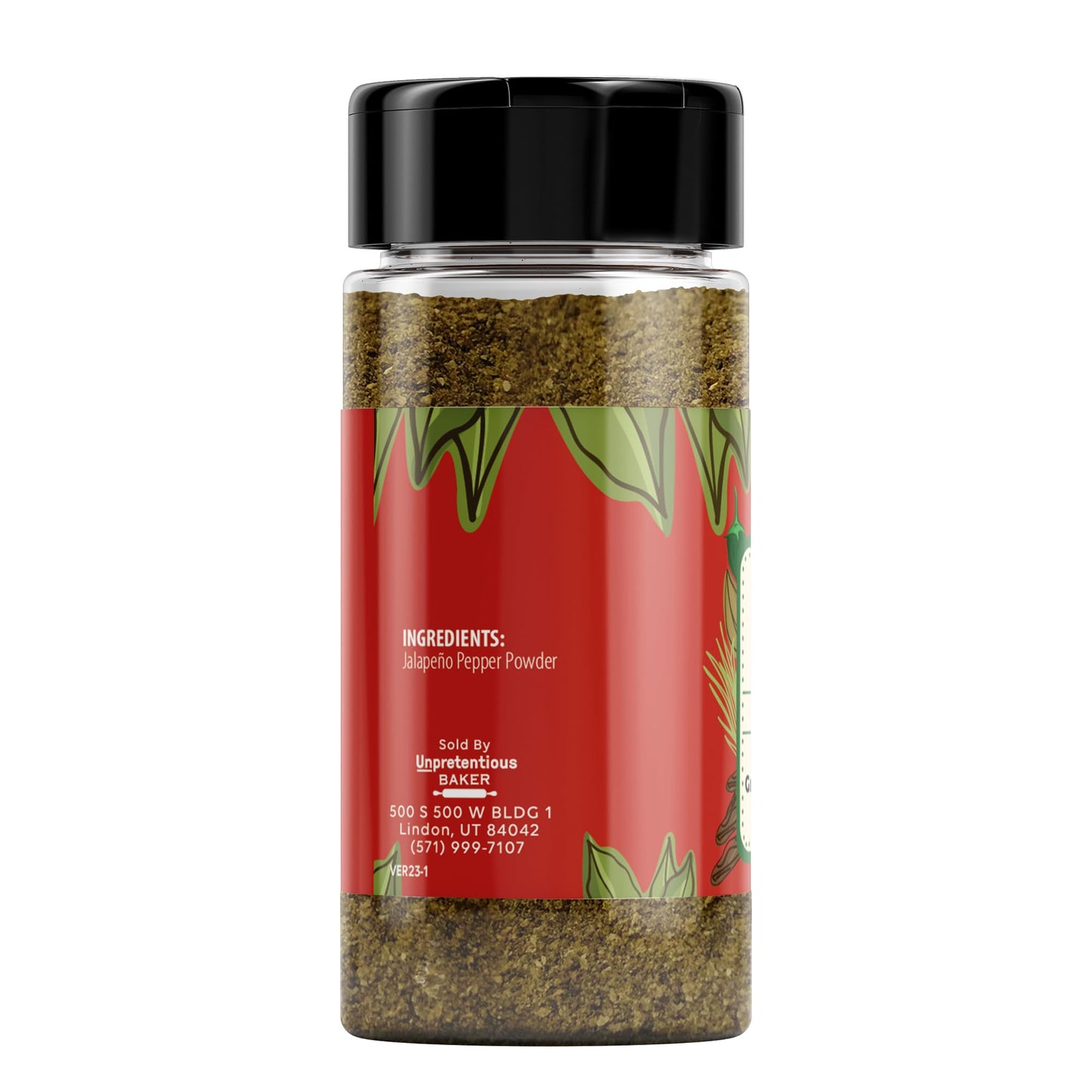 Unpretentious Jalapeno Powder (5 Tbsp), Hot & Spicy, Flavorful Seasoning, Great in Soups & Salsas