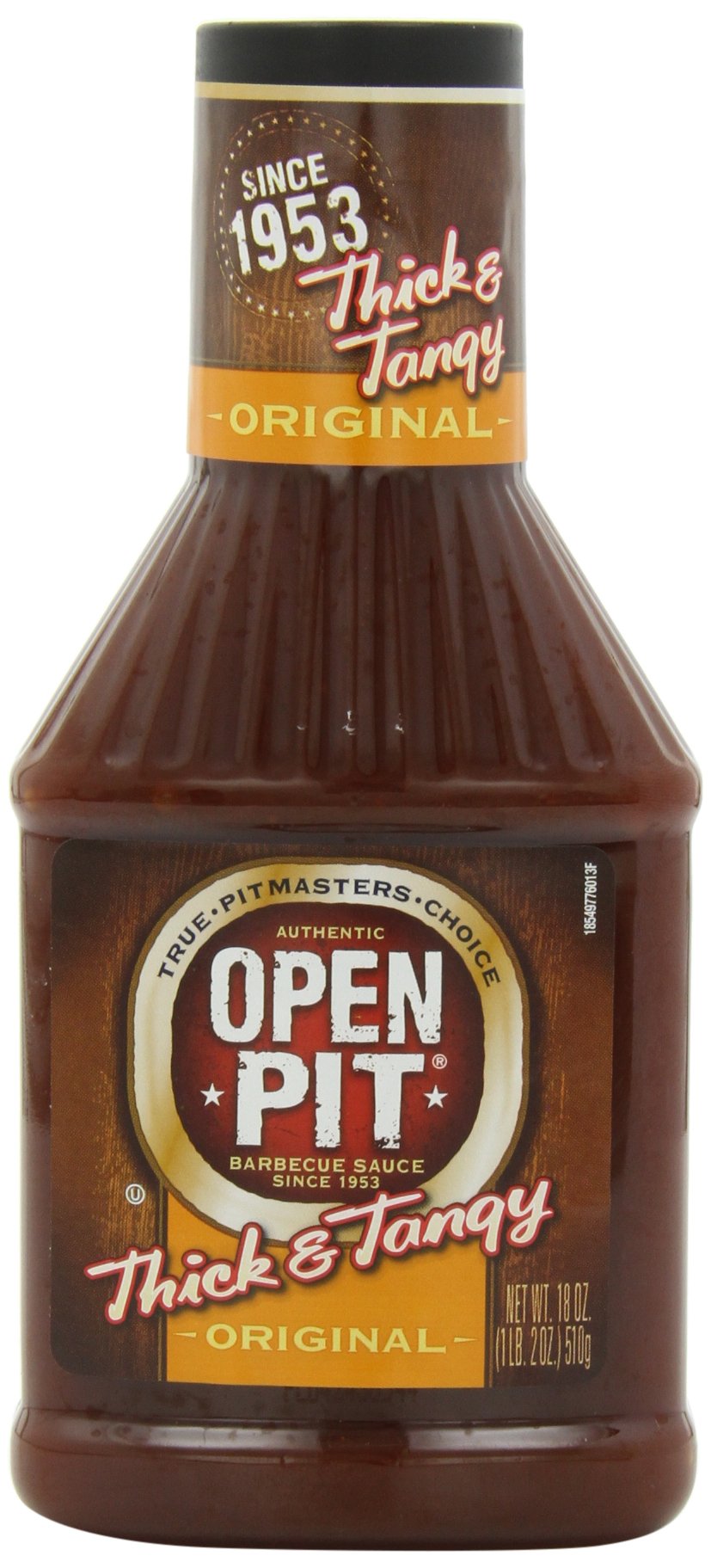 Open Pit Thick & Tangy Barbecue Sauce, Original, 18 Ounce (Pack of 6)