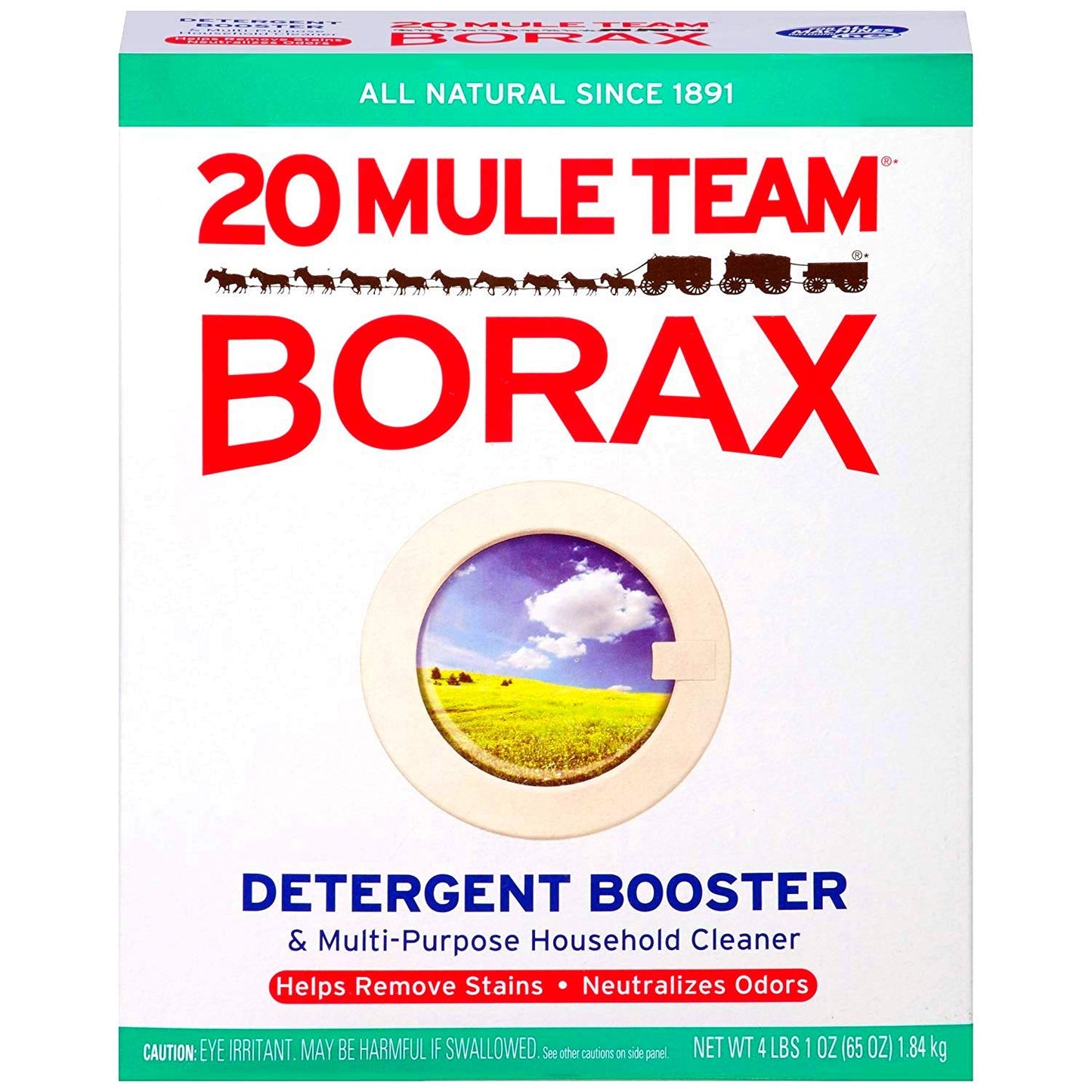Borax Laundry Booster 65oz (Pack of 8) | Bundle Edition