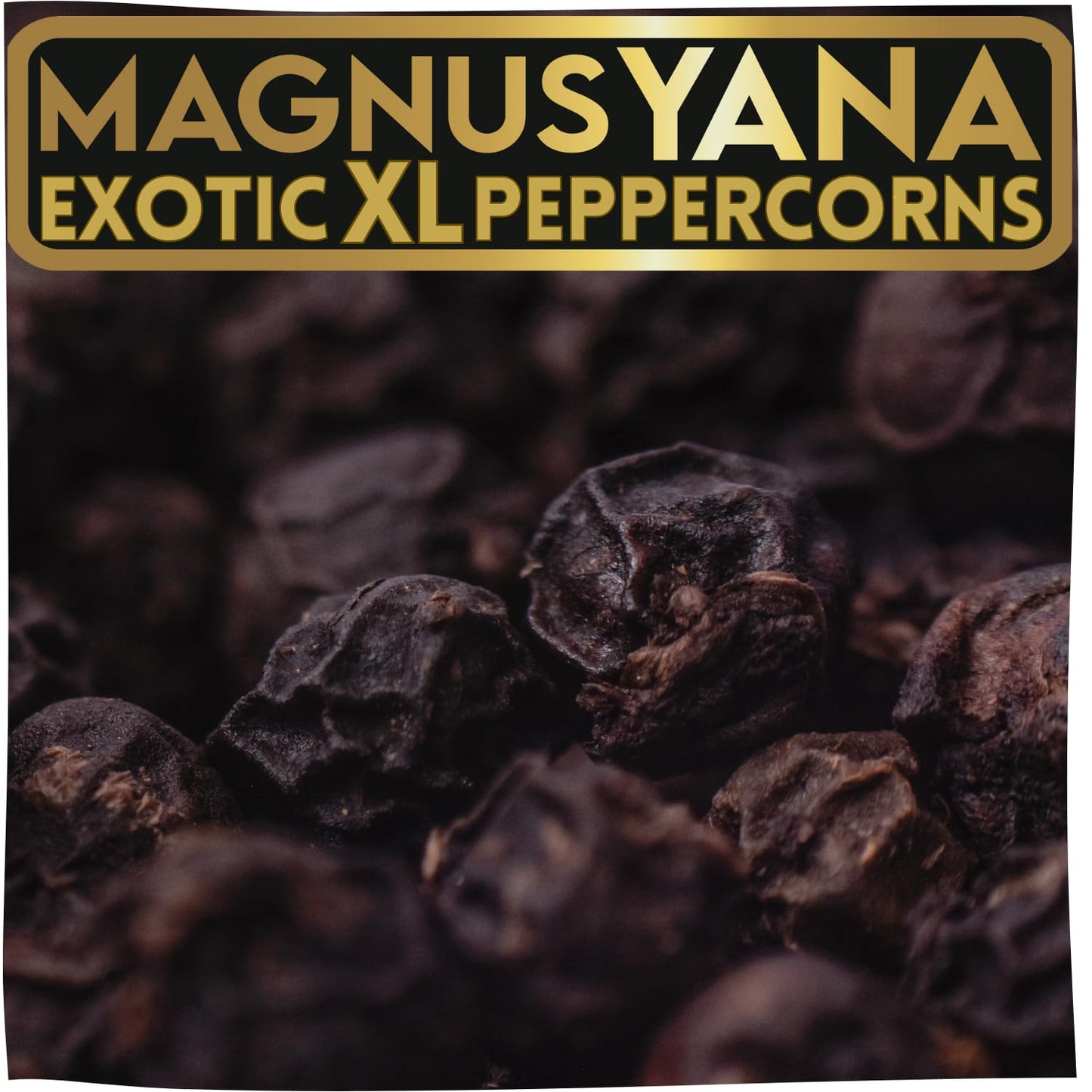 Best Black Pepper for Steak YUPANQUI Magnus Yana Extra Large Artisanal Gourmet Black Peppercorns 11oz Award-Winning Whole Peppercorns for Whole or