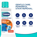 Carbona Stain Devils® #9 | Rust & Perspiration | Professional Strength Laundry Stain Remover | Multi-Fabric Cleaner | Safe On Skin & Washable Fabrics
