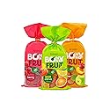 Roshen Bonny Fruit Berry, Citrus, Summer Mix Gummy Candy, Made with 25% Fruit Juice, 200grams (Variety Pack)