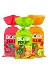 Roshen Bonny Fruit Berry, Citrus, Summer Mix Gummy Candy, Made with 25% Fruit Juice, 200grams (Variety Pack)
