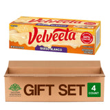 Salutem Vita - Queso Blanco Melting Cheese Dip Sauce, 16 oz, Gift Set - Pack of 4