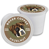 Boxer Coffee Hazelnut Naturally Flavored Pods compatible with Keurig K-Cup, 48 count