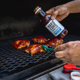 Hardcore Carnivore Saucesome BBQ Sauce (21 oz Bottle) Texas-Made Classic Sweet and Smoky Flavor