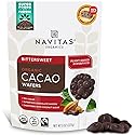 Navitas Organics Organic Bittersweet Cacao Wafers, 8oz - Organic, Fairtrade, Non-GMO, Gluten-Free