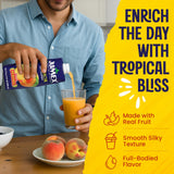 Jumex Peach Juice Nectar - Peach Nectar Made with Fresh Fruit Puree - Tropical Fruit Juice Concentrate for Smoothie Mix, Cocktail Mixers, Kids Drinks
