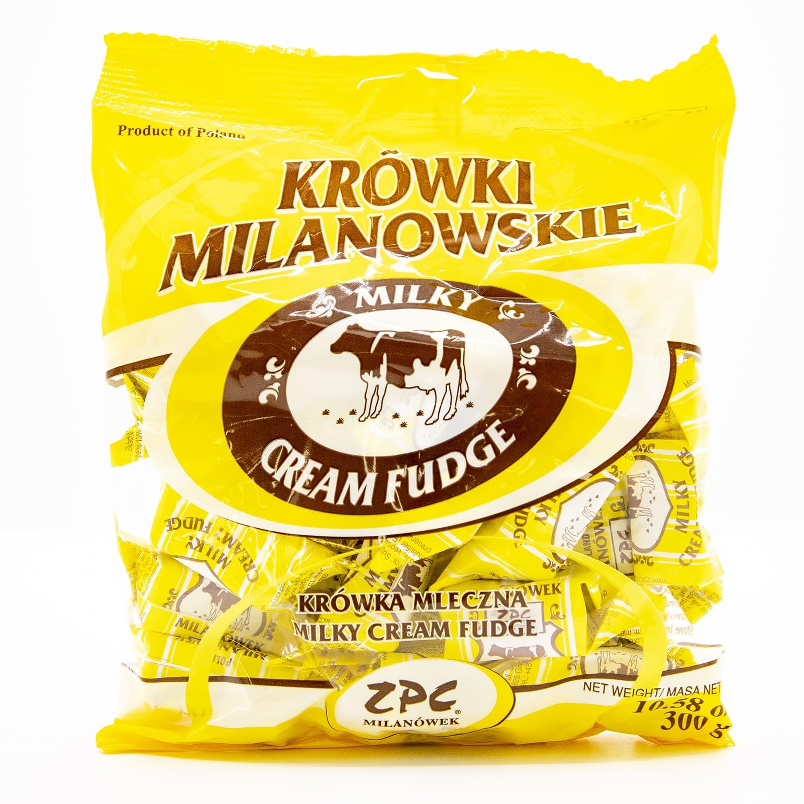 Krowki Milanowskie Milky Cream Fudge (300g/10.6oz) Pack of 3