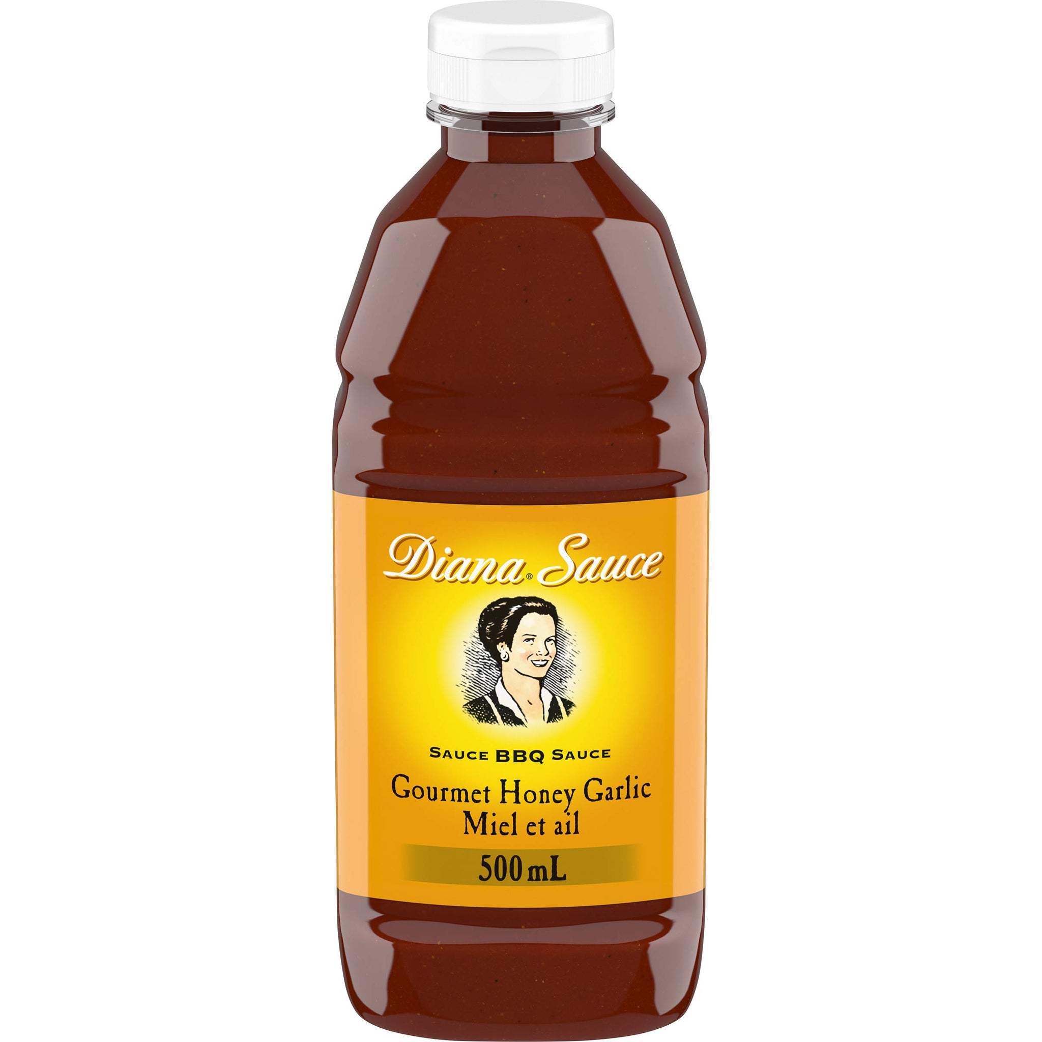 DIANA Sauce, Honey Garlic, 1ct, 500ml /16.9 oz {Imported from Canada}