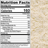 Cashew Fresh Raw Flour, All Natural, Packed in 1 lb. (16oz) Resealable Bag, Kind to your Body, High in Protein, Almond Flour alternative by Presto