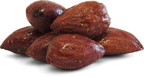 Gourmet Glazed Almonds by Its Delish, 5 lbs Bulk Bag- Roasted and Lightly Sweetened for Salads, Snacking, Ice Cream Granola & Yogurt Topping - Vegan