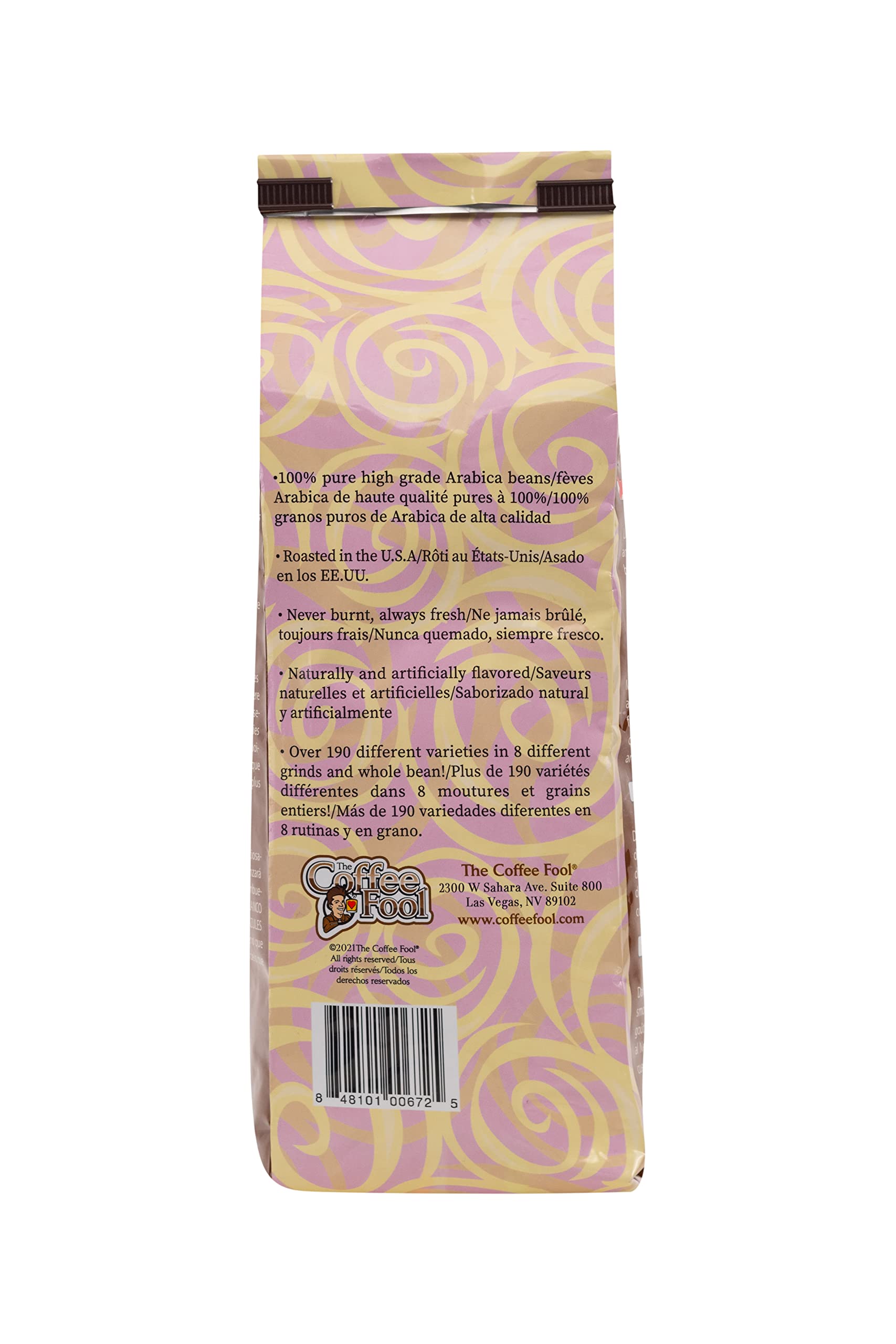 Coffee Fool's Decaf English Toffee (Coarse Grind)